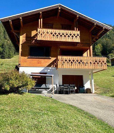 Chalet Luxueux Châtel Exteriör bild