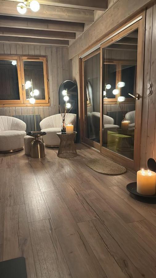 Chalet Luxueux Châtel Exteriör bild