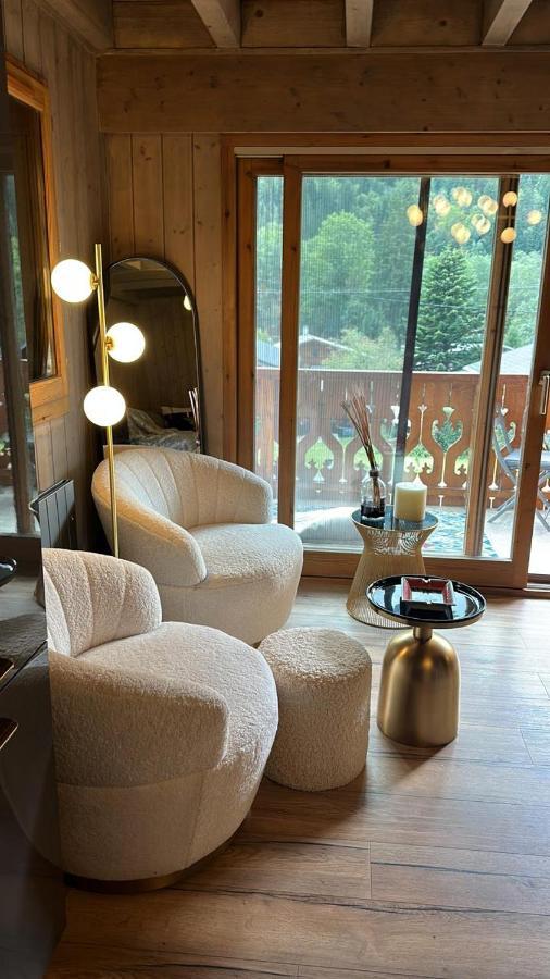 Chalet Luxueux Châtel Exteriör bild
