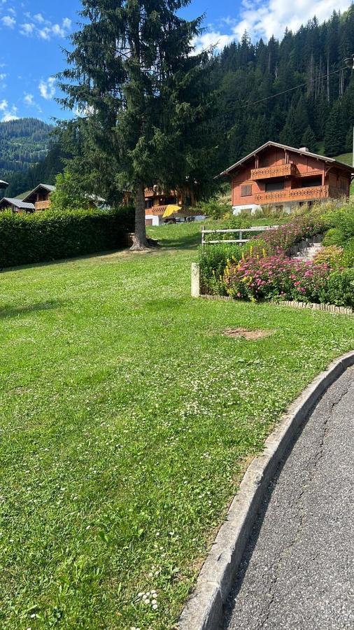 Chalet Luxueux Châtel Exteriör bild