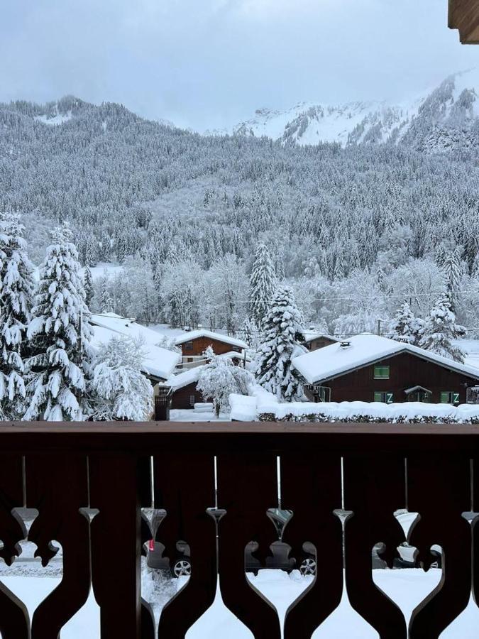 Chalet Luxueux Châtel Exteriör bild