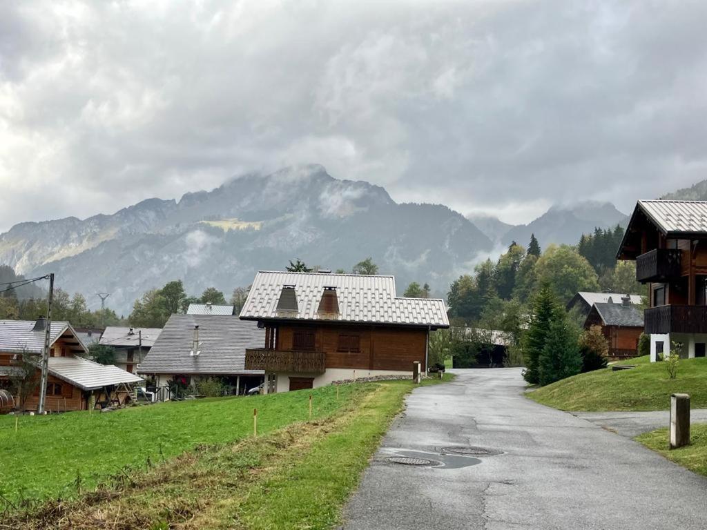 Chalet Luxueux Châtel Exteriör bild